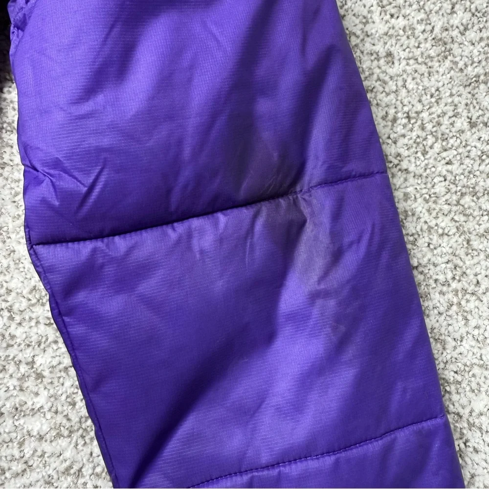 Women’s Columbia Vibrant Purple Powder Pillow Hybrid Hooded Puffer Jacket Size M - Picture 5 of 10